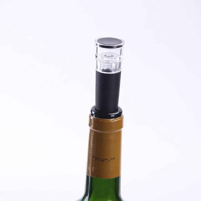 Vacuum Seal Stainless Steel Wine Bottle Stopper for Freshness
