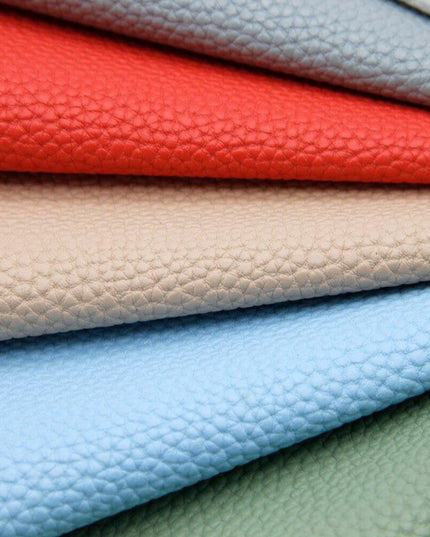 Lychee Patterned Faux Leather Crafting Fabric - Essential for DIY Projects