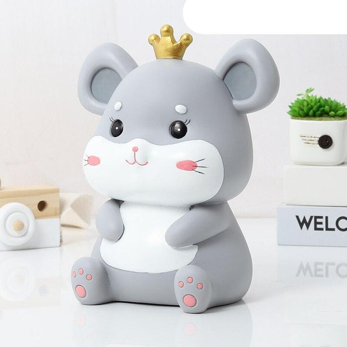 Whimsical Critter Coin Bank with a Playful Twist