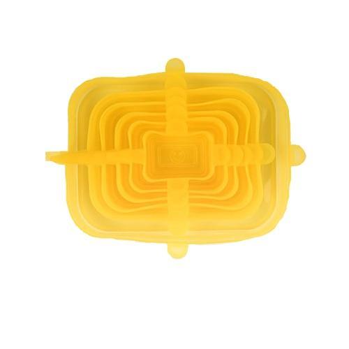 Secure Food Preservation Silicone Stretch Lid Set for Versatile Kitchen Use