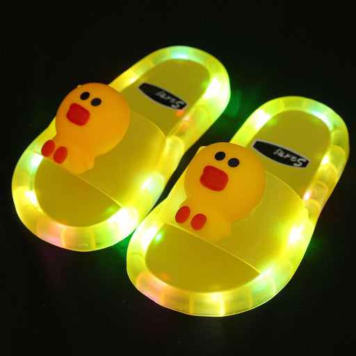 Magical Light-Up Kids Slippers with Enchanting Glow