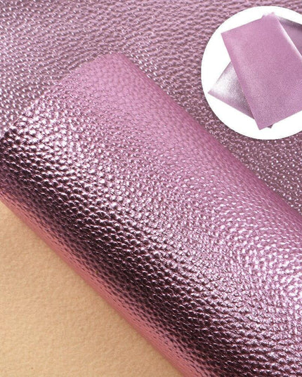 Elegant Lychee Hollow Synthetic Leather for Creative Masterpieces