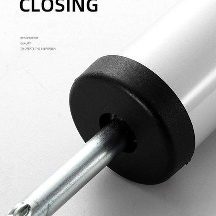 Pneumatic Automatic Door Closer - Adjustable, Silent, and Durable Aluminum Design