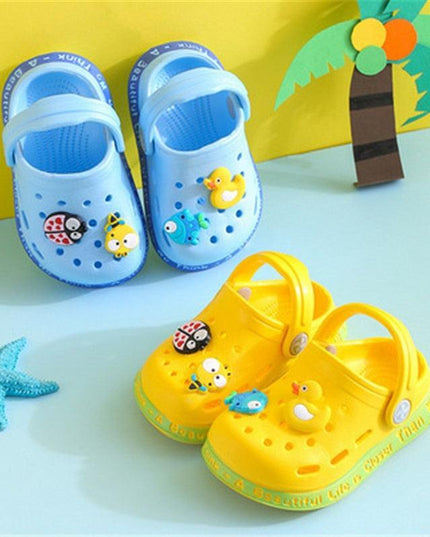 Summer Adventure Slip-On Mules for Kids