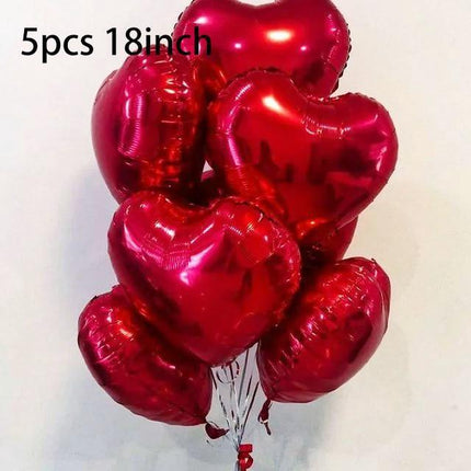 Romantic Heart-Shaped Balloon Collection for Special Moments