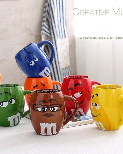 Whimsical 3D Cartoon Ceramic Insulated Mugs - Enjoy Your Favorite Drinks with Flair