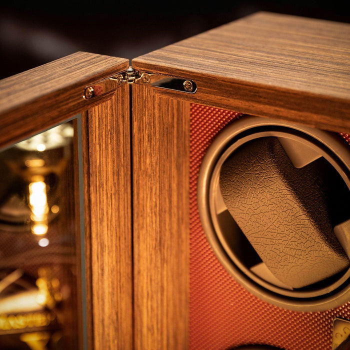 Botanica Wooden Watch Winder: Secure Your Timepiece in Style