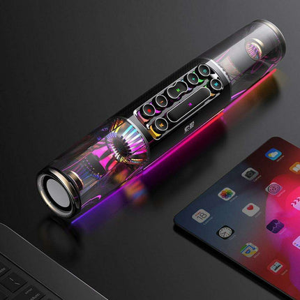 Gaming Audio Revolution Speaker with Bluetooth 5.0, RGB Illumination, and Deep Bass