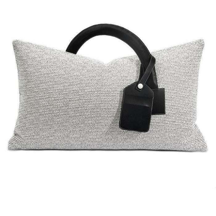 Light Luxury Botanica Cushion Cover - White Moroccan Style 30x50cm
