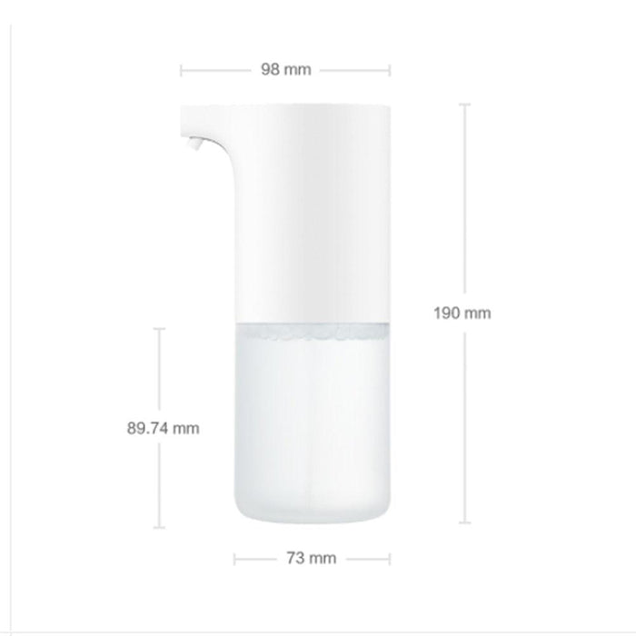 White Smart Foaming Hand Soap Dispenser with Infrared Sensor - Advanced Hygiene Solution