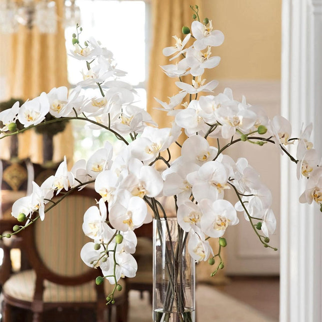 Silk Orchid and Rose Floral Masterpiece - Exquisite Home and Event Decor