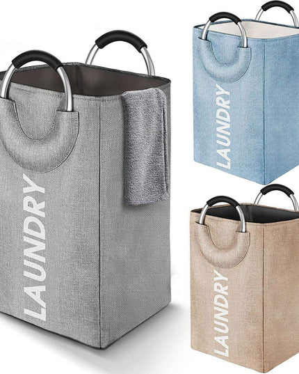 Oversized Multi-Purpose Linen Organizer with Plush Interior - Ultimate Laundry & Storage Solution