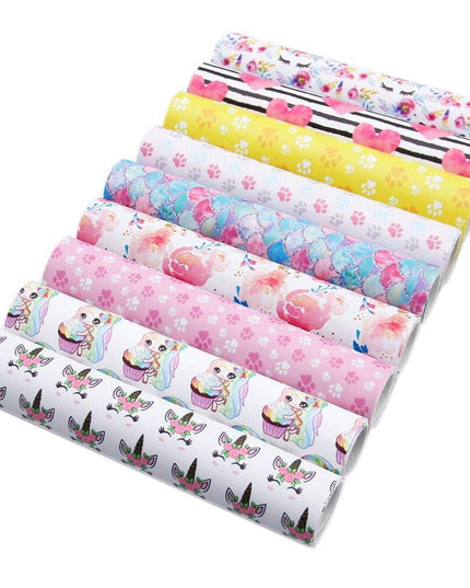 Floral Fantasy: Luxurious Synthetic Leather for Inspired Crafting