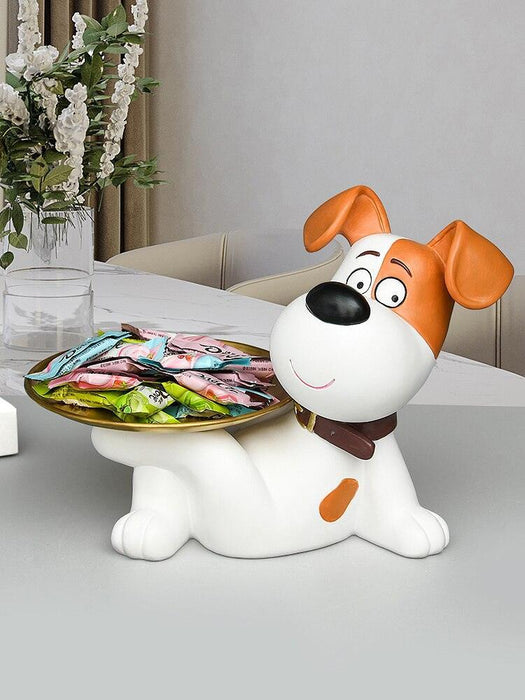 Elegant Charming Snoopy-themed Key Storage Tray for Home Decor and Wedding Gift