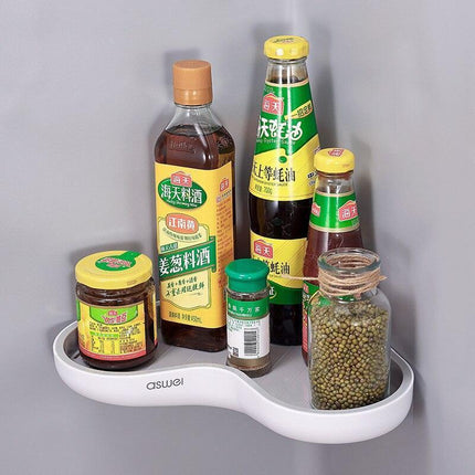 Charming Heart-Shaped Wall Storage Shelf with Enhanced Water Drainage System