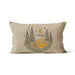 Cheerful Nature Camping Scene Personalized Pillow Cover