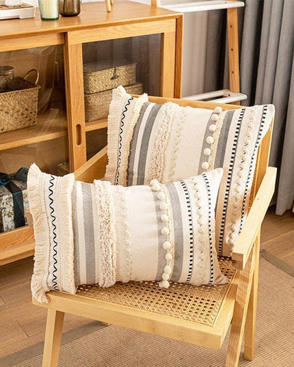 Bohemian Chic Tufted Pillow Cover Collection
