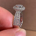 Elegant Bow CZ Wedding Ring for Women