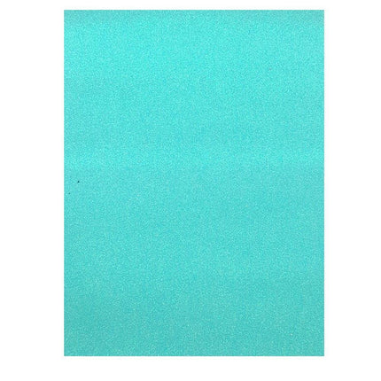 Glistening Ocean Blue Glitter Fabric: Unleash Your Creative Glamour