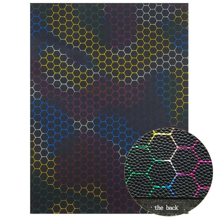 Sparkling Black Faux Leather Crafting Kit - Essential DIY Supplies