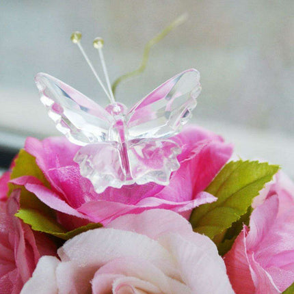 Elegant Crystal Butterfly and Sphere Gift Set for Celebrations