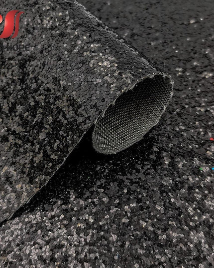 Sparkling Rainbow Luxury Vinyl Leather Fabric - Essential for Creative Crafters