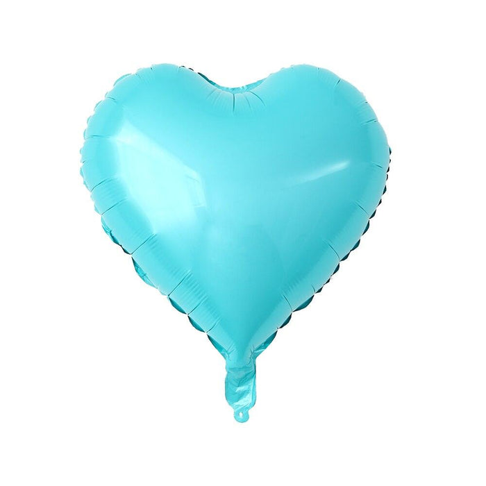 Rose Gold Heart Shaped Foil Balloons Set - Perfect for Special Occasions