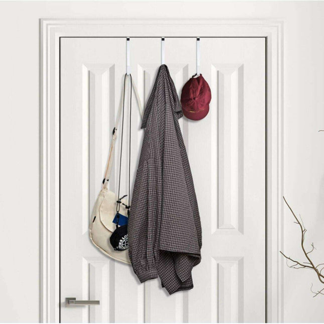 Chic Space-Efficient Metal Door Hook: A Stylish Home Accessory