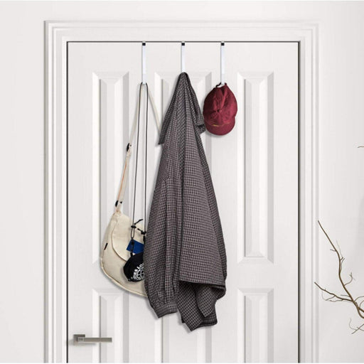 Slim Metal Wreath Hanger - Versatile Space-Saving Holiday Decor Solution