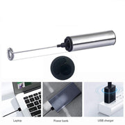 Travel-Friendly USB Milk Frother: Craft Cafe-Quality Frothed Milk Anywhere