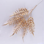 Golden fern leaf
