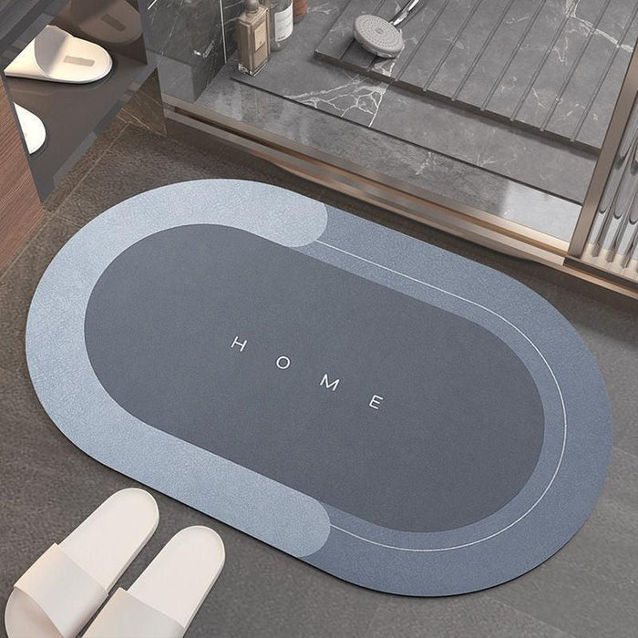 Luxurious Diatom Earth Bath Mat with Advanced Absorption Technology