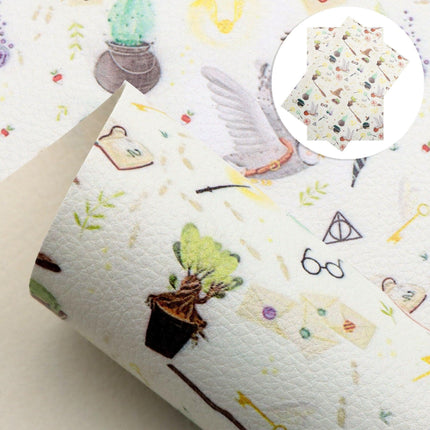 Luxurious Cartoon Lychee Faux Leather Crafting Set - Your DIY Dream Awaits