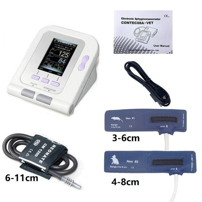 Electronic Sphygmomanometer Digital Blood Pressure Monitor for Veterinarians - Perfect for Monitoring Pets of All Sizes