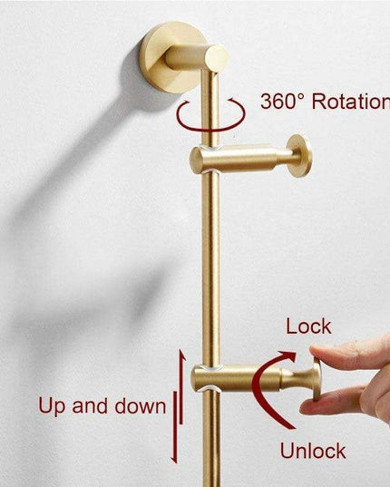 Elegant Solid Brass Coat Hooks for Stylish Home Organization