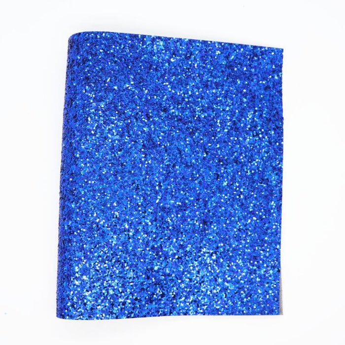 Glittery Faux Leather Craft Sheets for Creative DIY - 21CM x 29CM