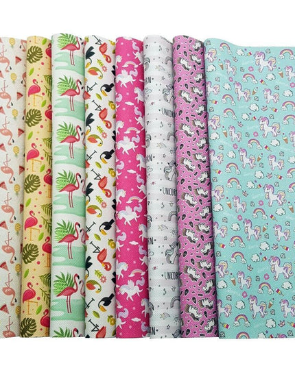 Magical Bow-Making Kit with Whimsical Unicorn and Flamingo Themes