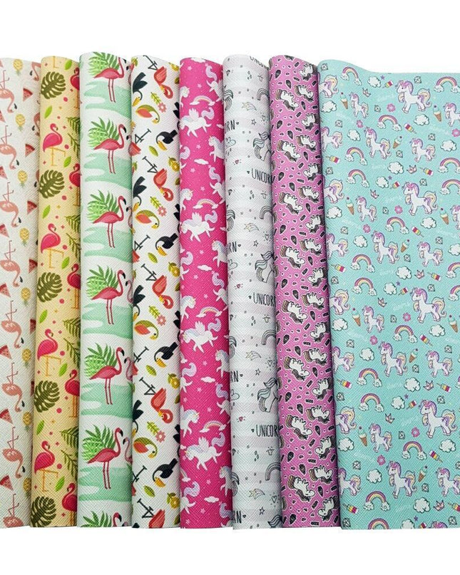 Magical Bow-Making Kit with Whimsical Unicorn and Flamingo Themes