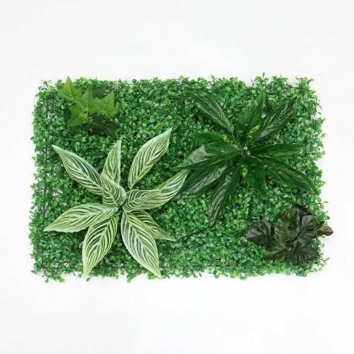 Greenery Oasis Artificial Turf Wall Accent for Seasonal Indoor Elegance