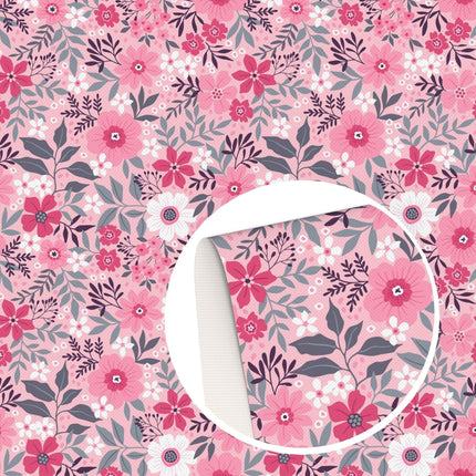 Floral Fantasy Faux Leather Crafting Kit - Ignite Your DIY Imagination