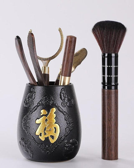 Ebony Luxury Tea Ceremony Essentials for a Refined Brewing Experience