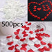 Romantic Wedding Decor: 500 Heart-Shaped Petals for Elegant Atmosphere