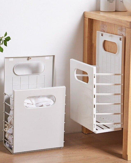 Extra-Large Collapsible Laundry Basket with Ergonomic Handle - Ideal for Space-Saving and Organization