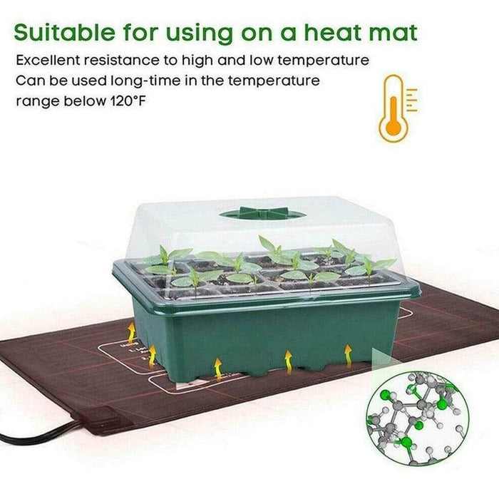 Enhanced Plant Growth with the 12-Cell Seedling Box Kit for Advanced Cultivation and Monitoring
