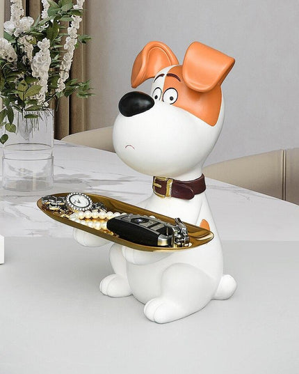 Snoopy-Inspired Key Storage Tray: Whimsical Elegance for Home and Gifting
