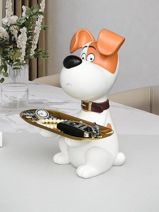 Elegant Charming Snoopy-themed Key Storage Tray for Home Decor and Wedding Gift