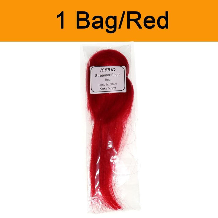Transform Your Fly Fishing with the Ultimate Bass Streamer Fiber Kit - 01pack Kinky Fly Fibers