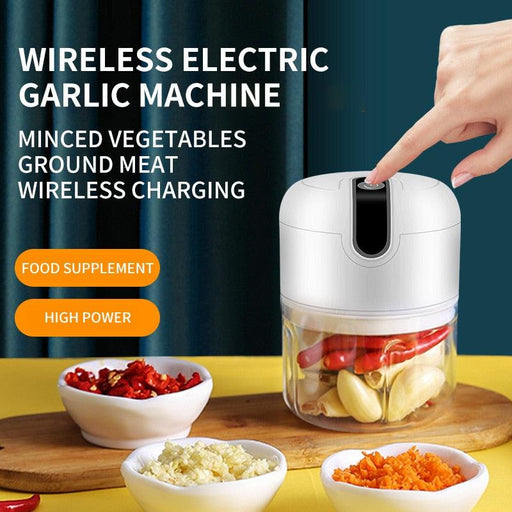 Versatile Home Kitchen Appliance for Processing Meat, Baby Food, and Garlic Mashing