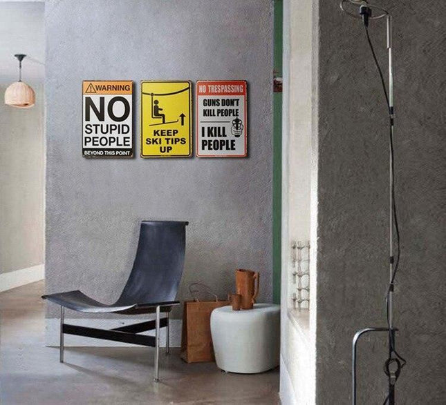 Retro Farmhouse Pea Best Seeds Metal Wall Sign - Vintage Decor Piece