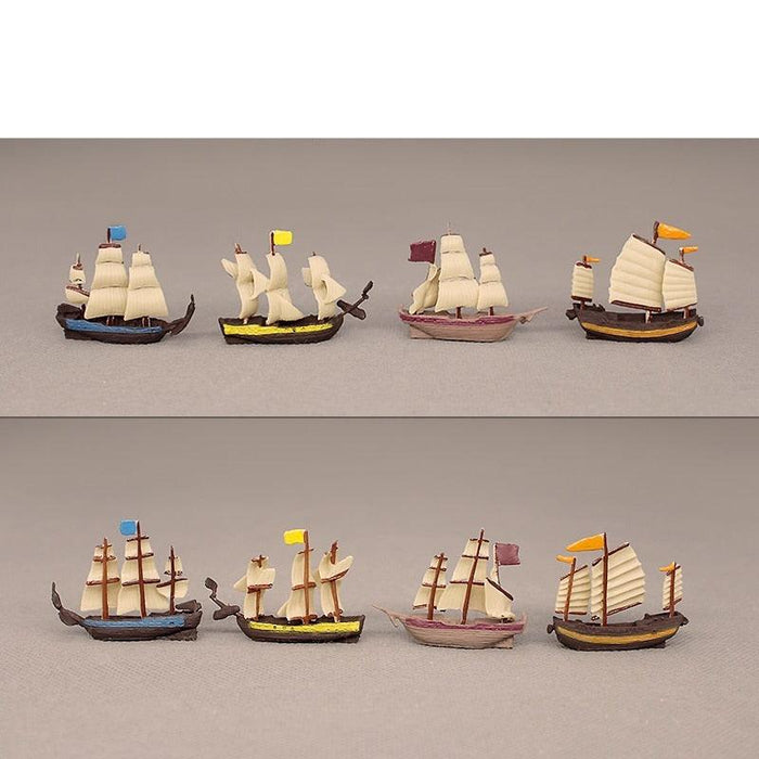 Oceanic Charm: Vintage Sailboat Model Figurine